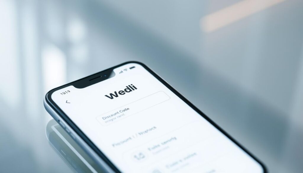 Walli discount code application