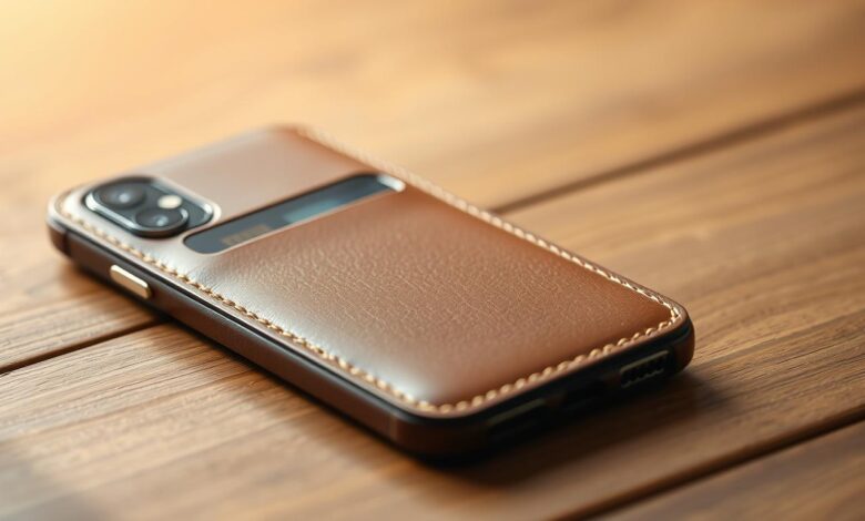 leather iphone wallet case
