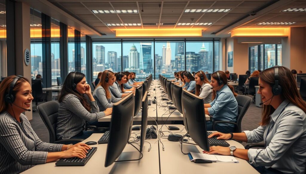 AT&T customer service call process