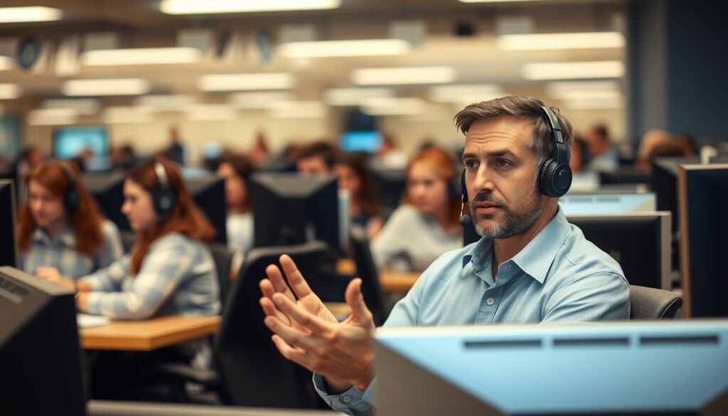 AT&T customer service phone call process
