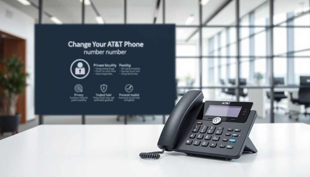 AT&T phone number change benefits