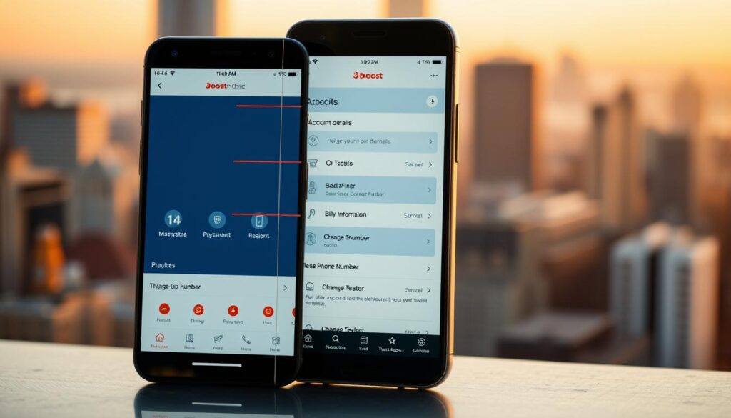 Boost Mobile app features