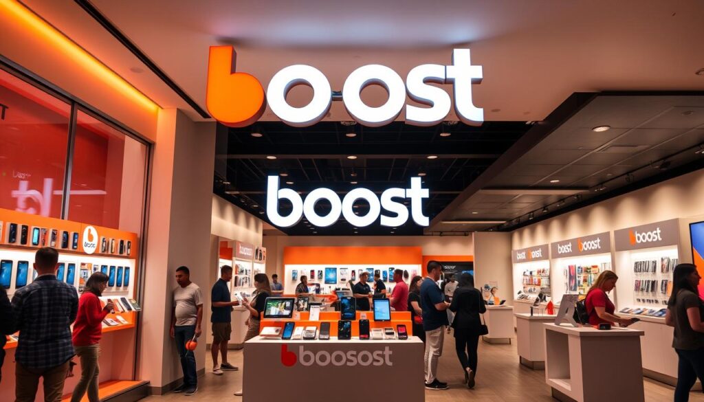 Boost retail store