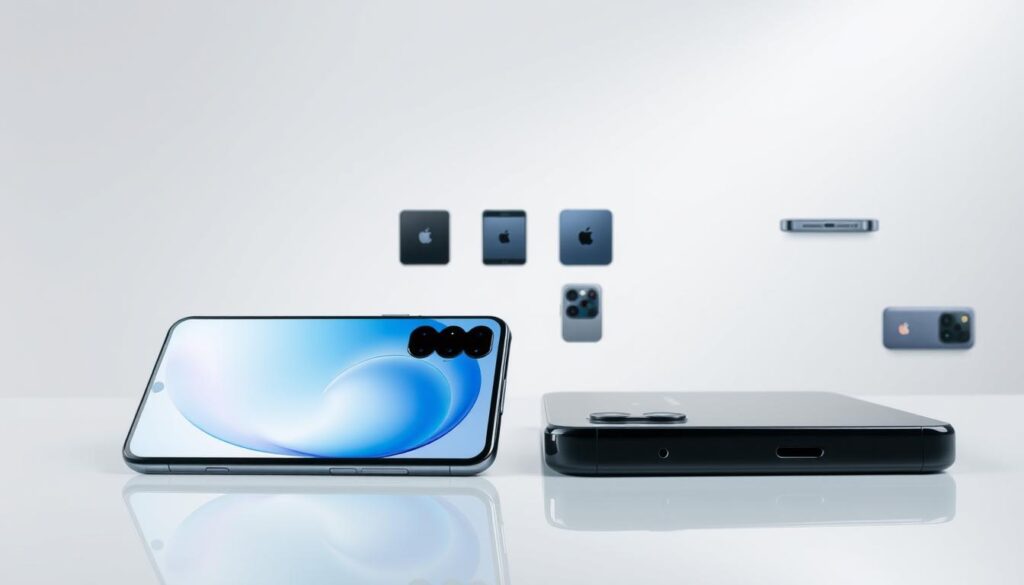 Comparison of Samsung Galaxy S25 Ultra and iPhone 16 Pro Max