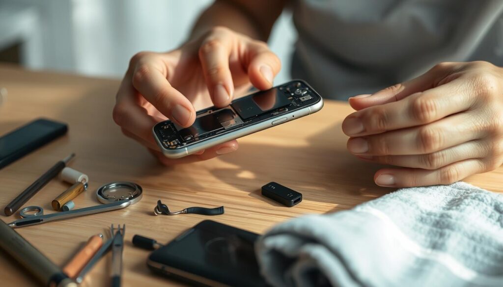 DIY phone water damage repair