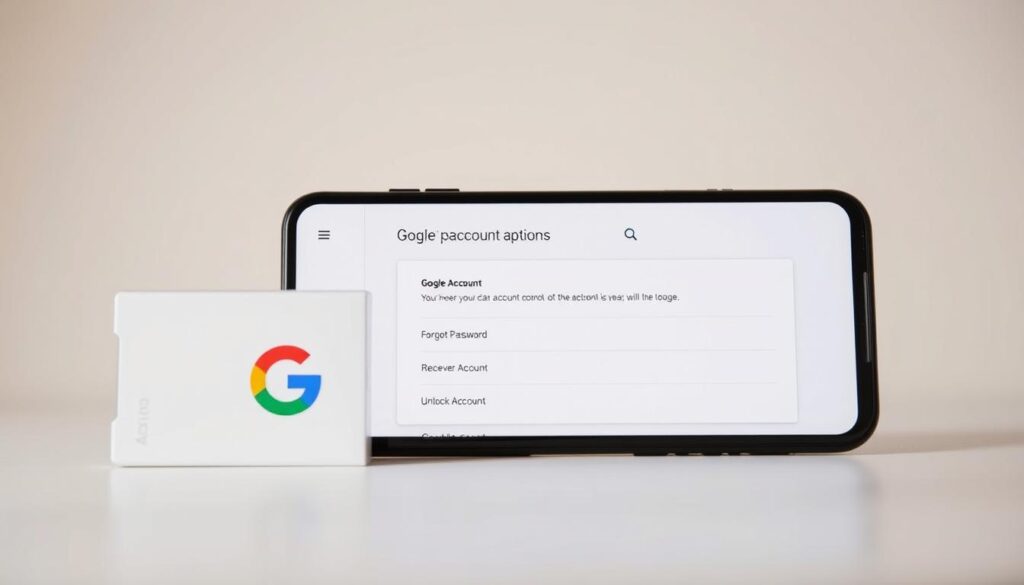 Google Account Recovery Options