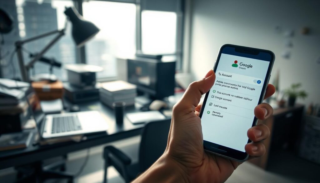 Google account phone number troubleshooting