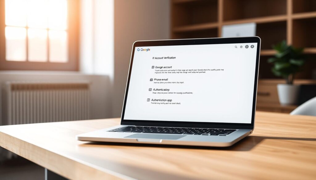 Google account verification methods