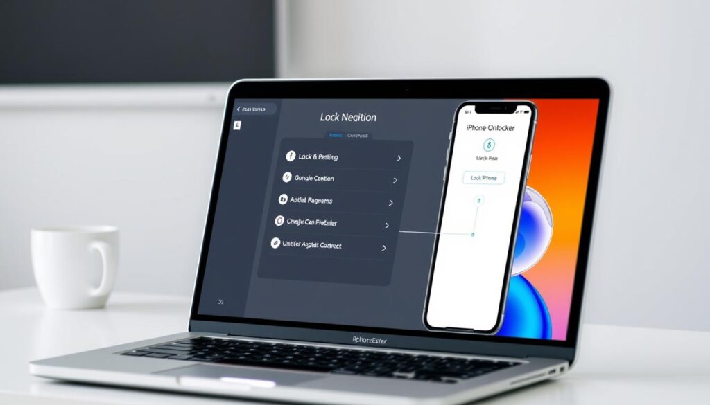 Passixer iPhone Unlocker software interface Passixer iPhone Unlocker software interface