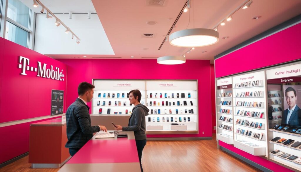 T-Mobile store visit