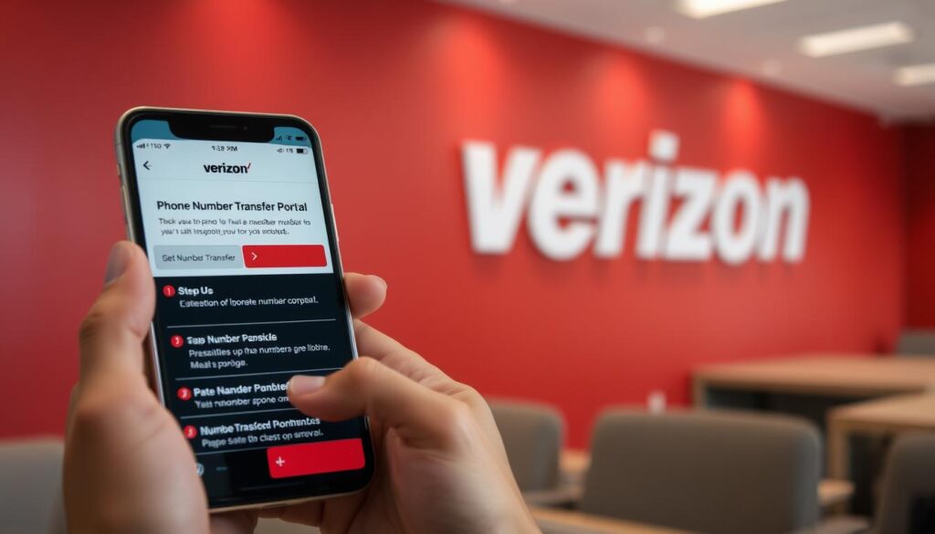 Verizon transfer process
