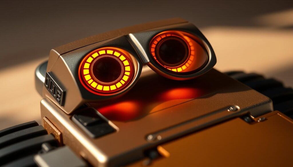 Wall-E phone case features