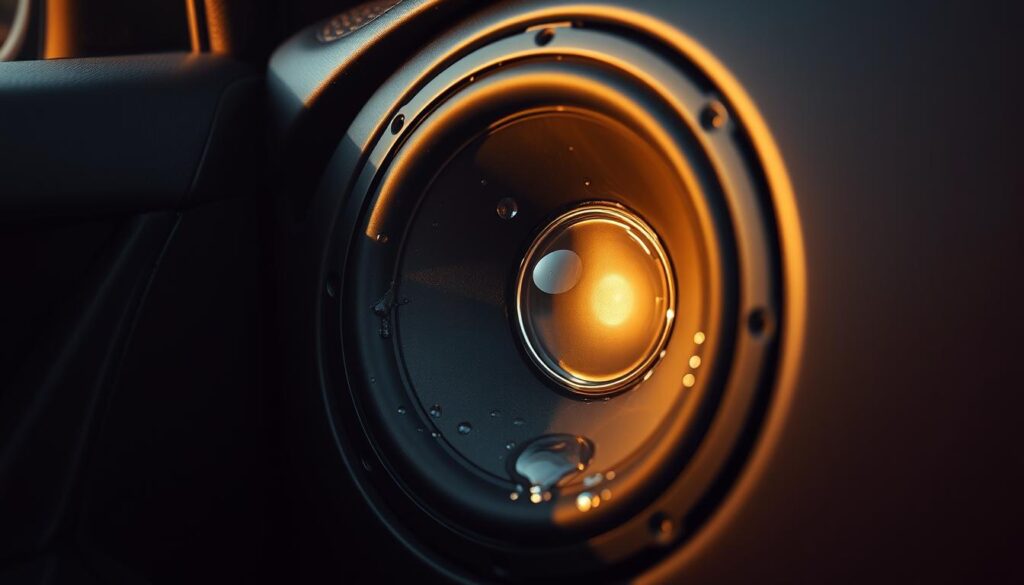 car speaker water extraction