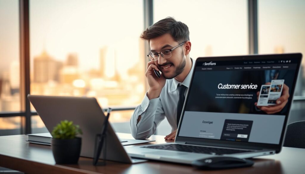 changing cell phone number through customer service