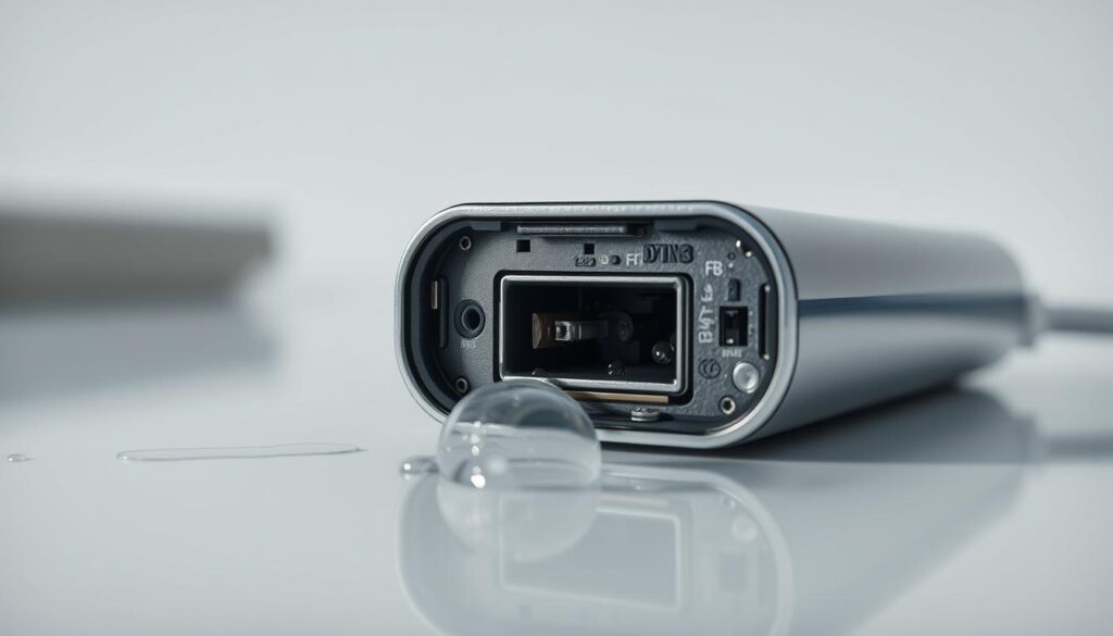 charging port moisture removal