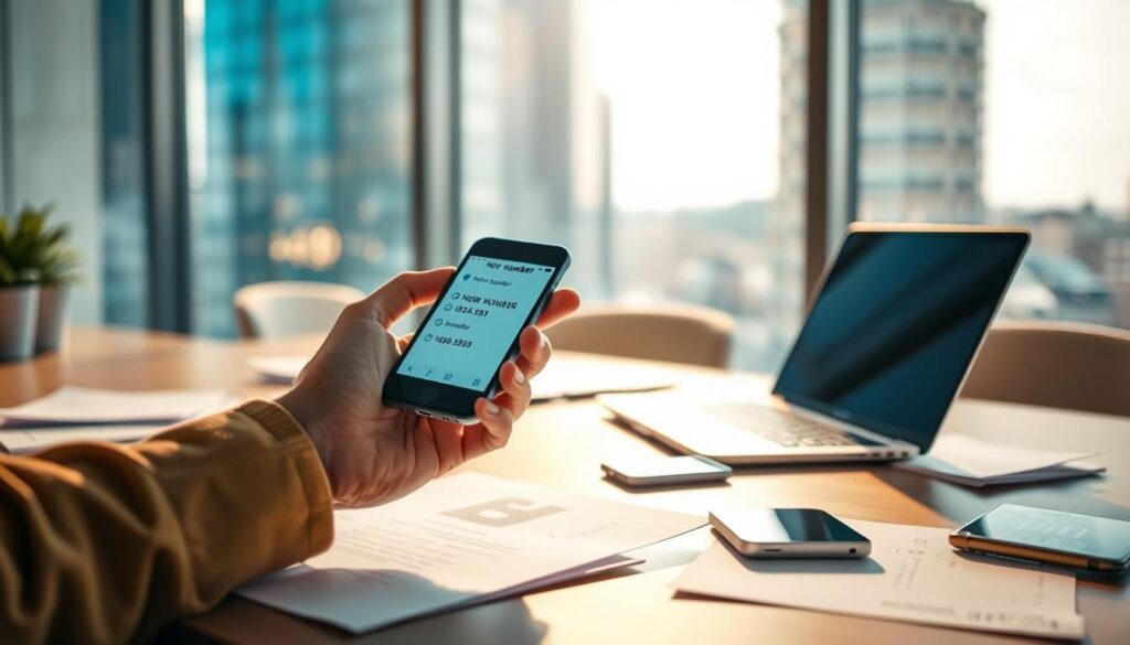 choosing a new phone number