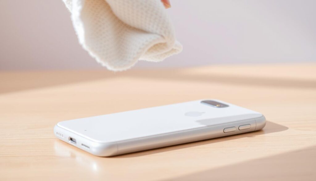cleaning phone case