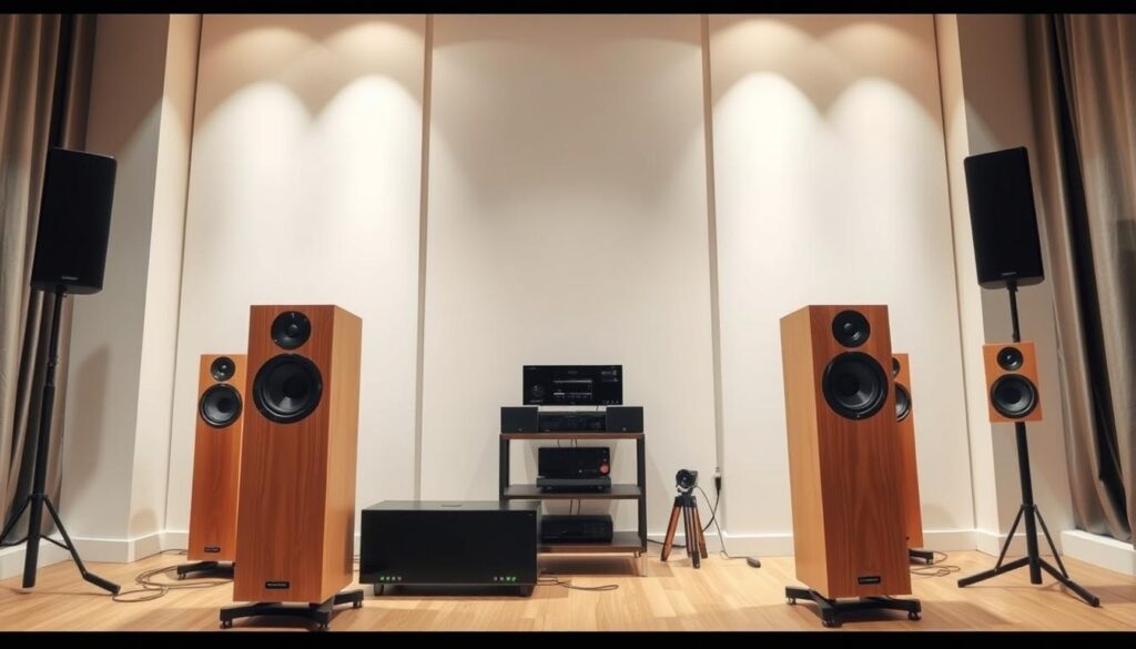 clear speaker setup