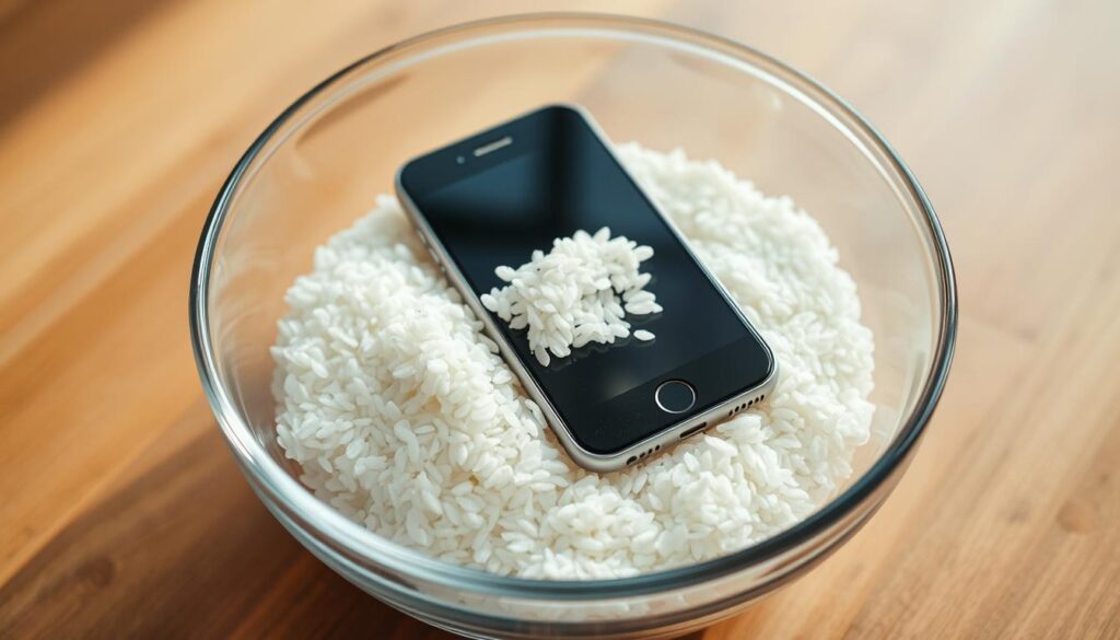 drying iphone speaker
