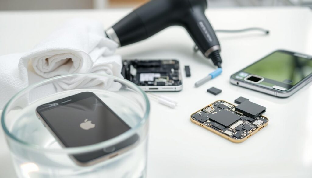 get water out of phone techniques