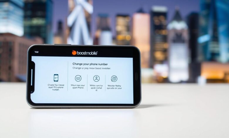 how can i change my boost mobile phone number