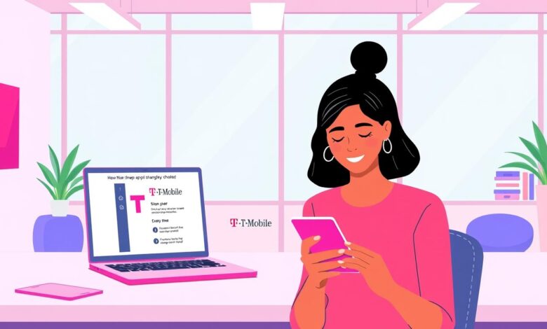 how can i change my number on t mobile