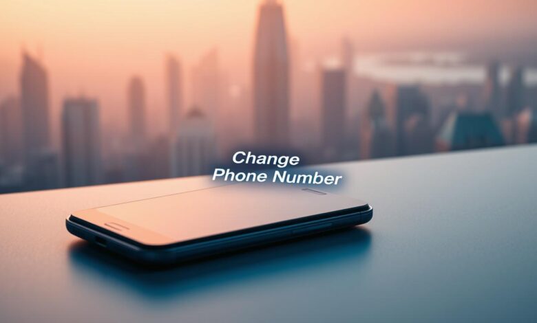 how can i change my phone number