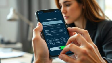 how can i change my phone number