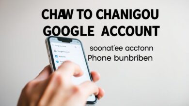 how can i change my phone number in google account