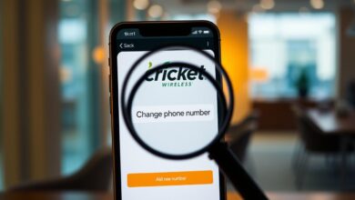 how can i change my phone number with cricket