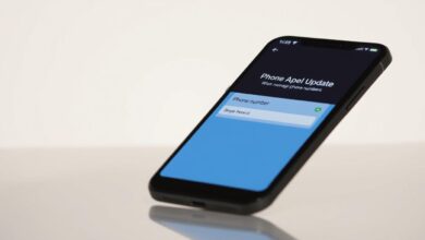 how do i change a phone number