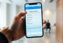 how to change a phone number