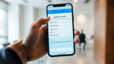 how to change a phone number
