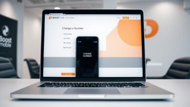 how to change my cell phone number boost mobile
