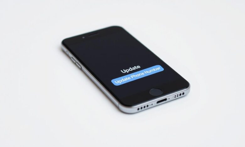 how to change my mobile phone number