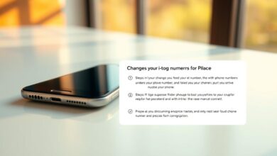 how to change my phone number