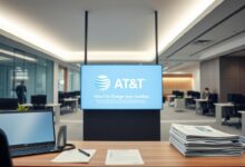 how to change my phone number at&t