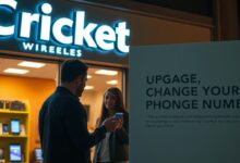 how to change my phone number cricket