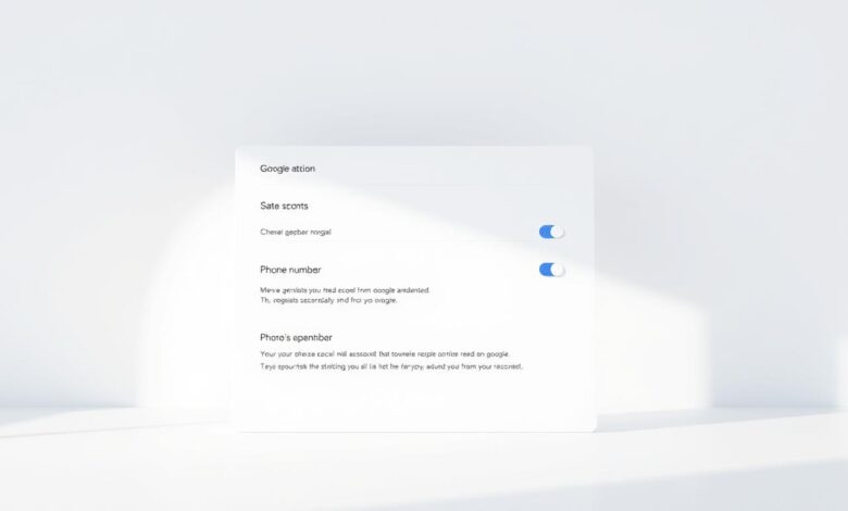 how to change my phone number in my google account
