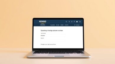 how to change my phone number on amazon