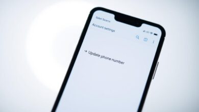 how to change my phone number on my google account