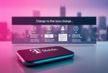 how to change my phone number t mobile