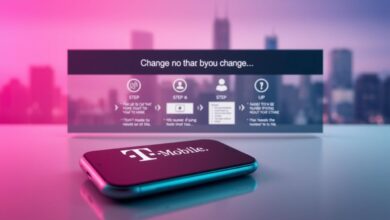 how to change my phone number t mobile