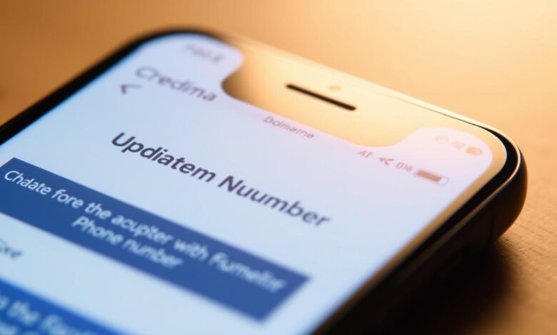 how to change phone number on credit karma