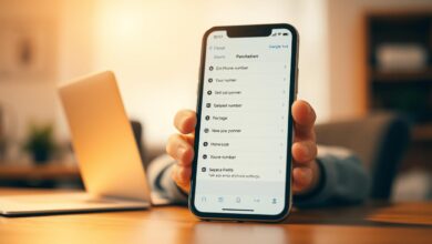 how to change phone number on phone