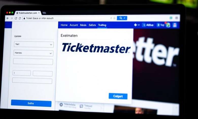 how to change phone number on ticketmaster