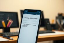 how to change your cell phone number
