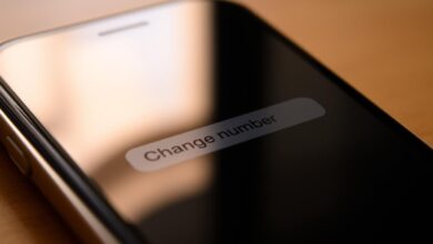 how to change your phone number on iphone