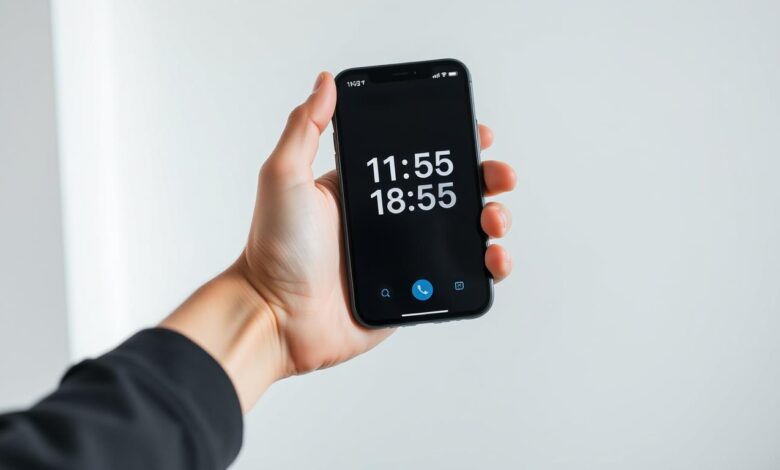 how to check phone number iphone