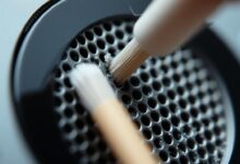 how to clean iphone speaker